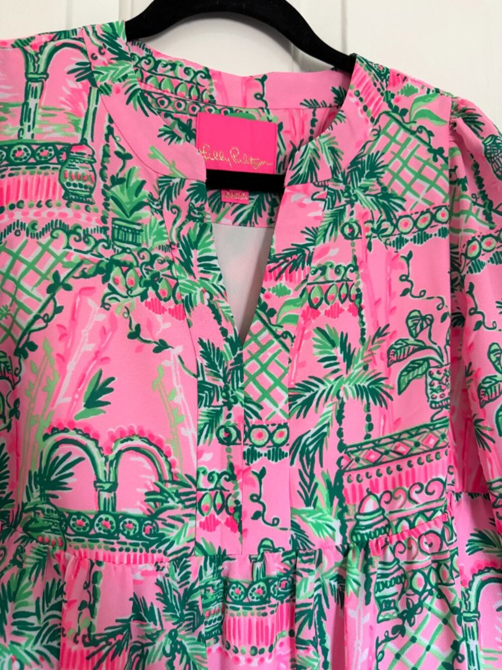 Lilly Pulitzer Tropical Tiered Dress - Picture 7 of 9